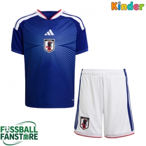 Japan Replik Heimtrikot Kinder WM 2026 Kurzarm (+ Kurze Hosen)
